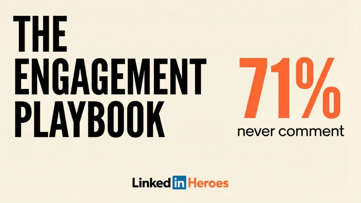 The Engagement Playbook: Comments, DMs, and the Tactics Nobody Talks About