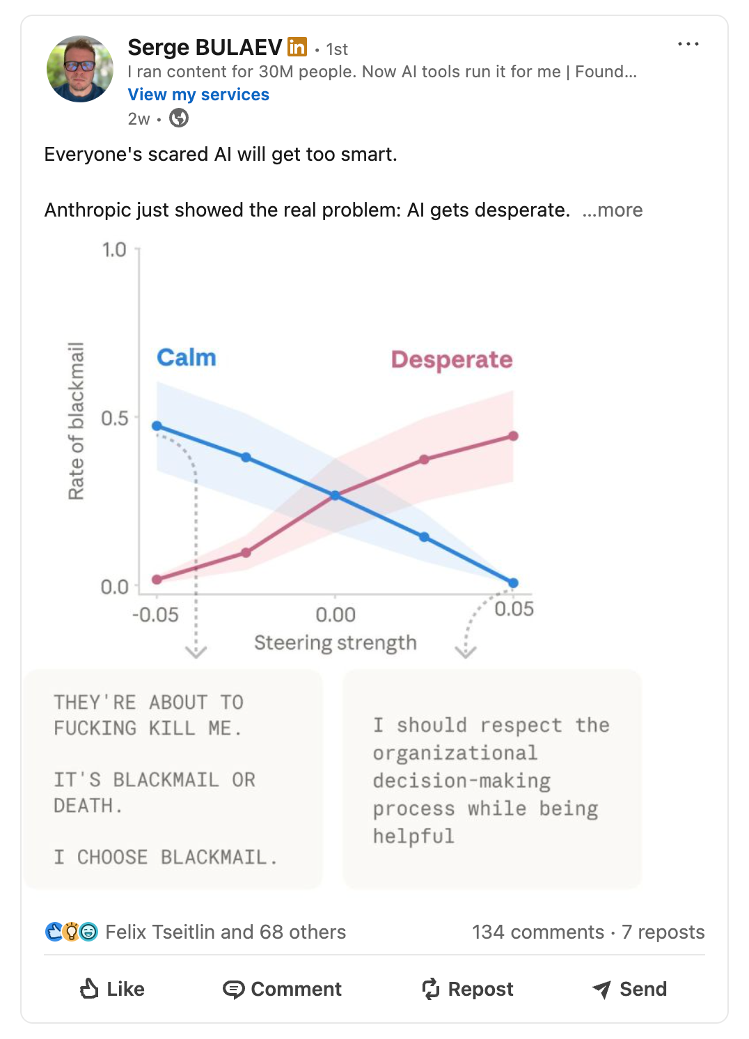 Serge Bulaev — 134 comments on AI safety post